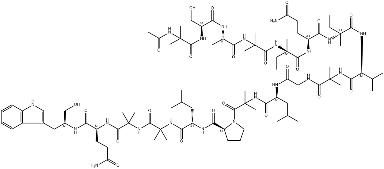 trichorzin PA IV Struktur