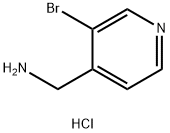 (3-BROMOPYRIDIN-4-YL)METHANAMINE HYDROCHLORIDE Struktur