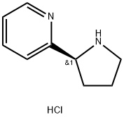 (S)-2-(PYRROLIDIN-2-YL)PYRIDINE HYDROCHLORIDE Struktur