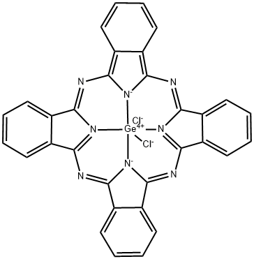 germanium(IV) phthalocyanine dichloride Struktur