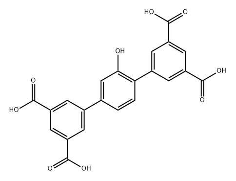 2'-?hydroxy-?[1,?1':4',?1''-?terphenyl]?-?3,?3'',?5,?5''-? Struktur