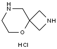 5-Oxa-2,8-diazaspiro[3.5]nonane,dihydrochloride Struktur