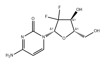 gemicitabine hydrochloride Struktur