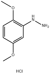 1-(2,5-Dimethoxyphenyl)hydrazine hydrochloride Struktur