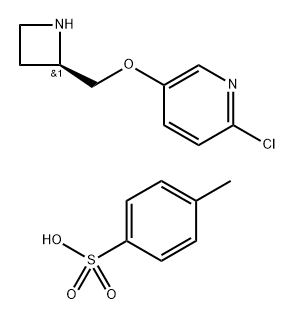 ABT594(tosylate) Struktur