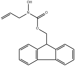 Carbamic acid, hydroxy-2-propenyl-, 9H-fluoren-9-ylmethyl ester (9CI) Struktur