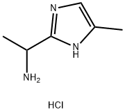 1-(5-methyl-1H-imidazol-2-yl)ethan-1-amine?dihydrochloride Struktur