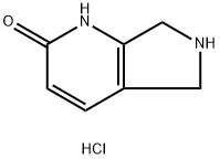 5H,6H,7H-pyrrolo[3,4-b]pyridin-2-ol hydrochloride Struktur