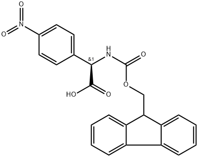 Fmoc-D-Phg(4-NO2)-OH Struktur