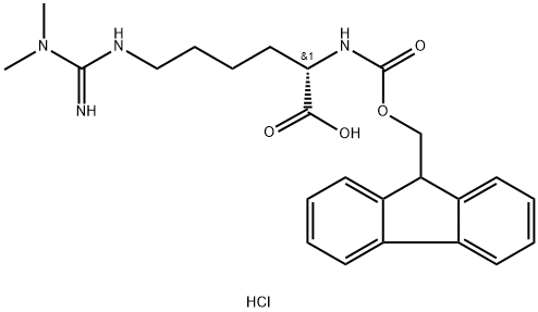 Fmoc-HomoArg(Me)2-OH·HCl(Symmetrical) Struktur