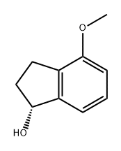 (R)-4-methoxy-2,3-dihydro-1H-inden-1-ol Struktur