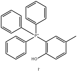 (2-Hydroxy-5-methylphenyl)triphenylphosphonium Iodide Struktur