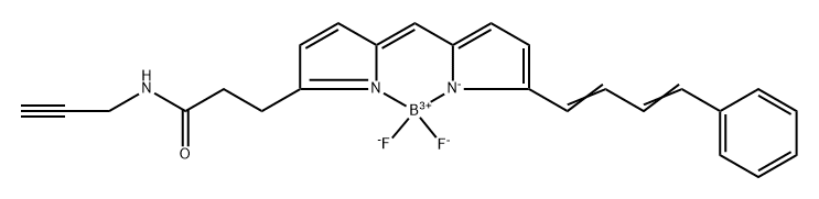 BDP 581/591 alkyne Struktur