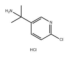 2-(6-Chloropyridin-3-yl)propan-2-amine hydrochloride Struktur