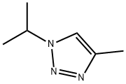 1H-1,2,3-Triazole, 4-methyl-1-(1-methylethyl)- Struktur