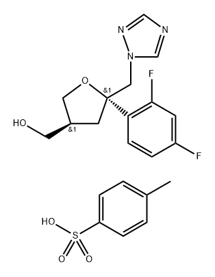 Posaconazole Impurity 19 Struktur