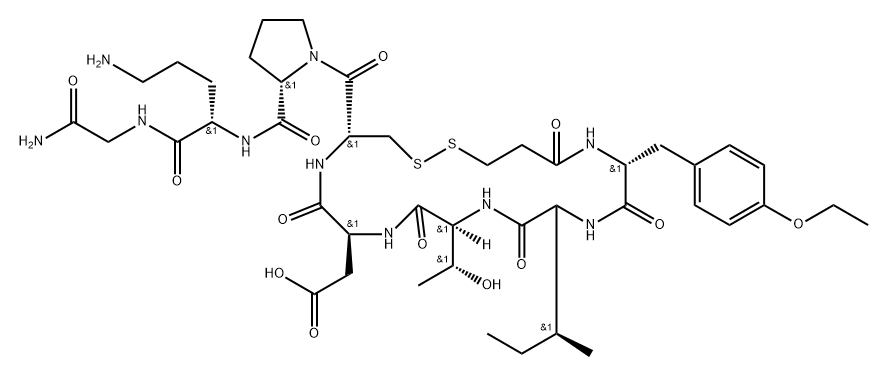 AtosibanImpurity4Trifluoroacetate Struktur