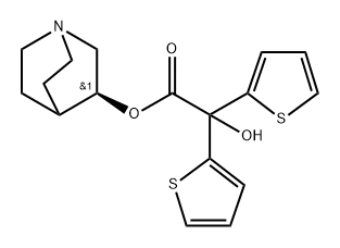 Aclidinium bromide  intermediate Struktur