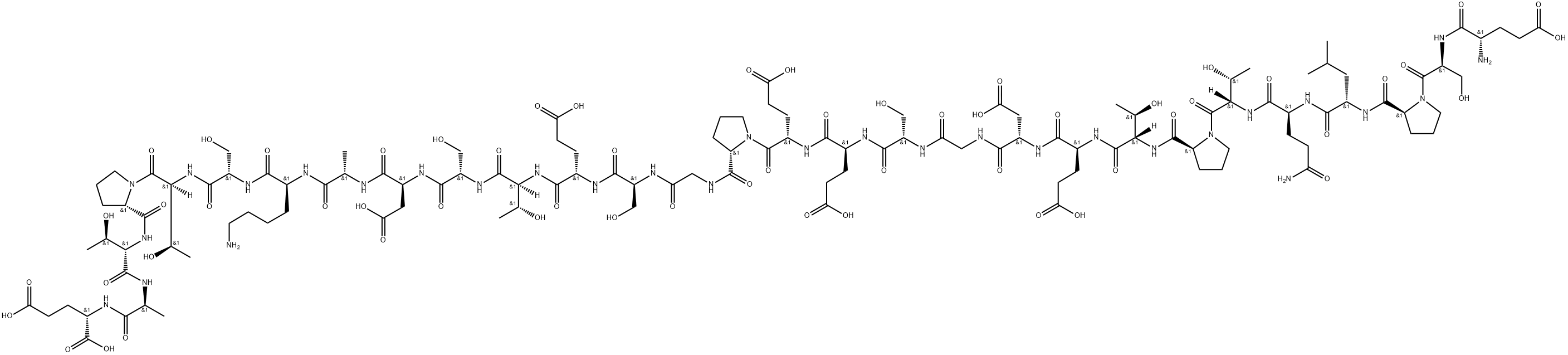 Tau Peptide (45-73) (Exon 2/Insert 1 Domain) Struktur