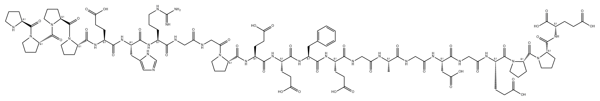 HHV-2 ENVELOPE GLYCOPROTEIN G (552-574) 結(jié)構(gòu)式