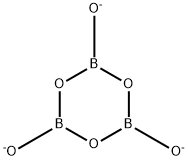 Borate  (B3O63-)  (8CI,9CI) Struktur