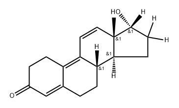 17α-Trenbolone-16,16,17-D3 Struktur