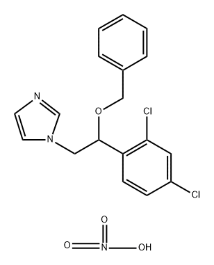 1-[(2RS)-2-Benzyloxy-2-(2,4-dichlor Struktur