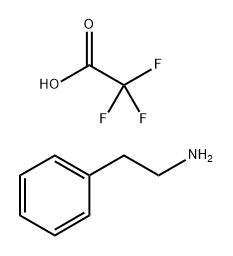 Benzeneethanamine, 2,2,2-trifluoroacetate (1:1) Struktur