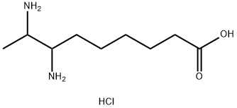 Nonanoic acid, 7,8-diamino-, hydrochloride (1:2) Struktur