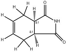 CIS-1,2,3,6-TETRAHYDROPHTHALIMIDE (RING-D6) Struktur