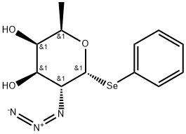 Phenyl 2-azido-2,6-dideoxy-1-seleno-α-D-galactopyranoside Struktur