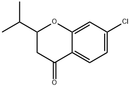 7-chloro-2-isopropylchroman-4-one Struktur