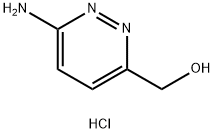 (6-aminopyridazin-3-yl)methanol hydrochloride Struktur