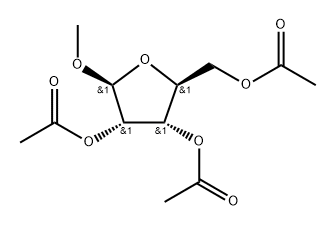 β-L-Ribofuranoside, methyl, 2,3,5-triacetate