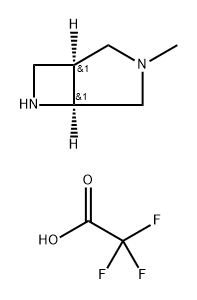 bis(trifluoroacetic acid) Struktur