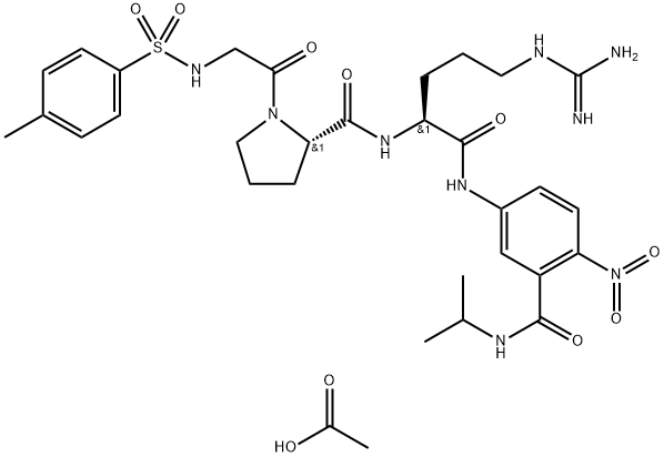 Tos-Gly-Pro-Arg-ANBA-IPA (acetate)