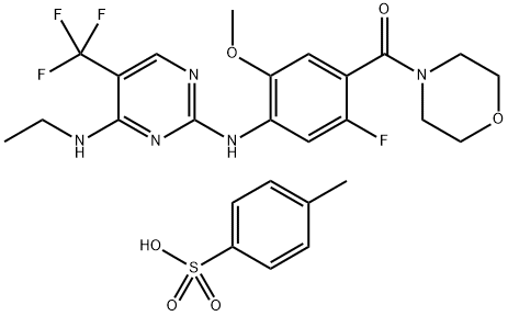 GNE-7915 (tosylate) Struktur