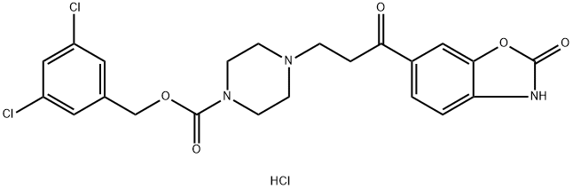 PF-8380 HCl Struktur