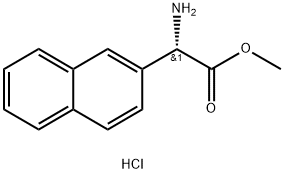 2-?Naphthaleneacetic acid，α-?amino-?， methyl ester Struktur