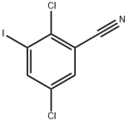 2,5-Dichloro-3-iodobenzonitrile Struktur