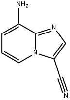 8-aminoimidazo[1,2-a]pyridine-3-carbonitrile Struktur