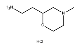 2-Morpholineethanamine, 4-methyl-, dihydrochloride Struktur