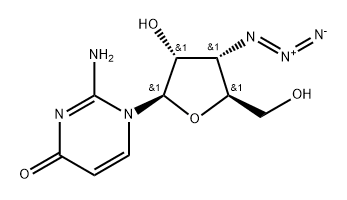 3'-Deoxy-3'-azido-isocytidine Struktur