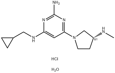 PF-3893787 hydrochloride Struktur