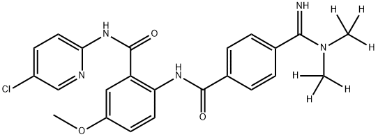 Betrixaban d6 Struktur