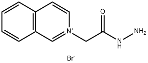 2-(2-Hydrazinyl-2-oxoethyl)isoquinolin-2-ium bromide Struktur