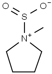 Sulfur Dioxide 1-Methylpyrrolidine Adduct Struktur