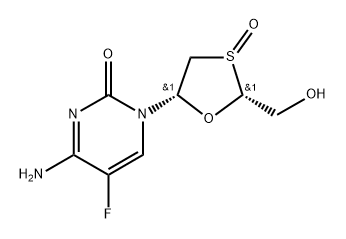 Emtricitabine Impurity 17 Struktur