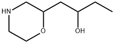 2-Morpholineethanol, α-ethyl- Struktur