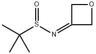 2-Propanesulfinamide, 2-methyl-N-3-oxetanylidene-, [S(S)]- Structure